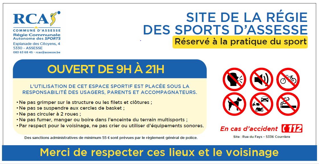 Panneau multisport 