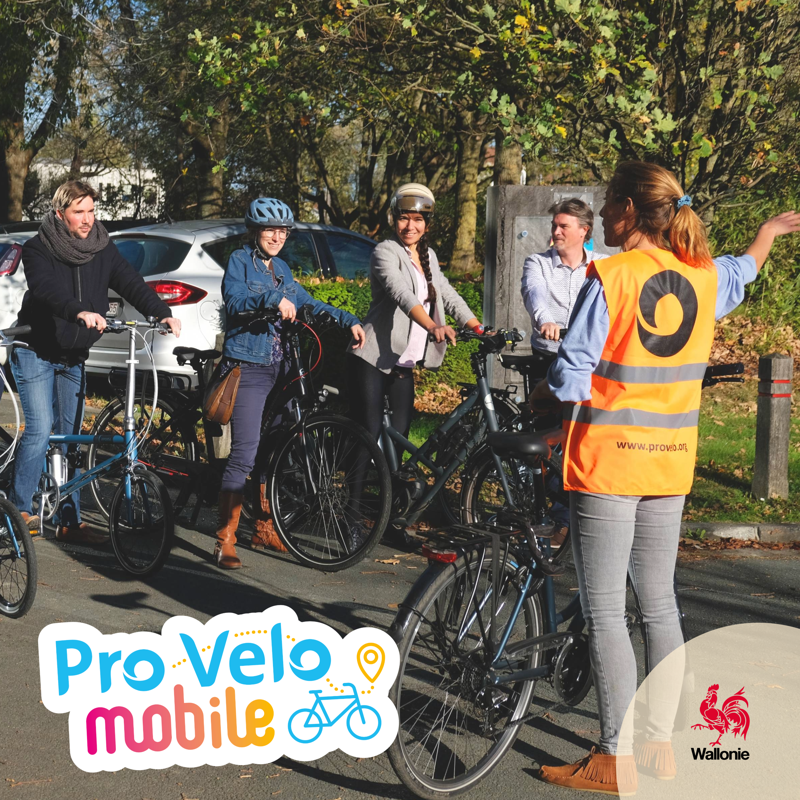 Ma ville a velo Pro Velo mobile action