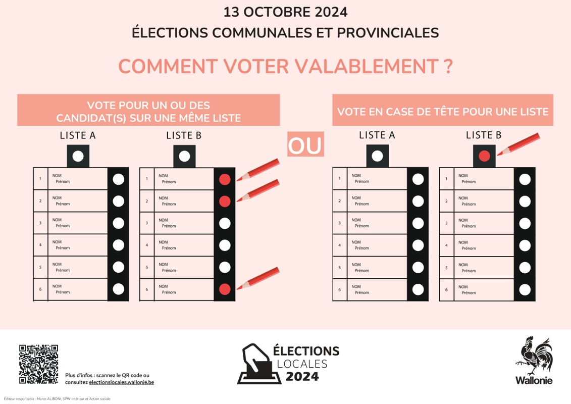 Affiche vote valable