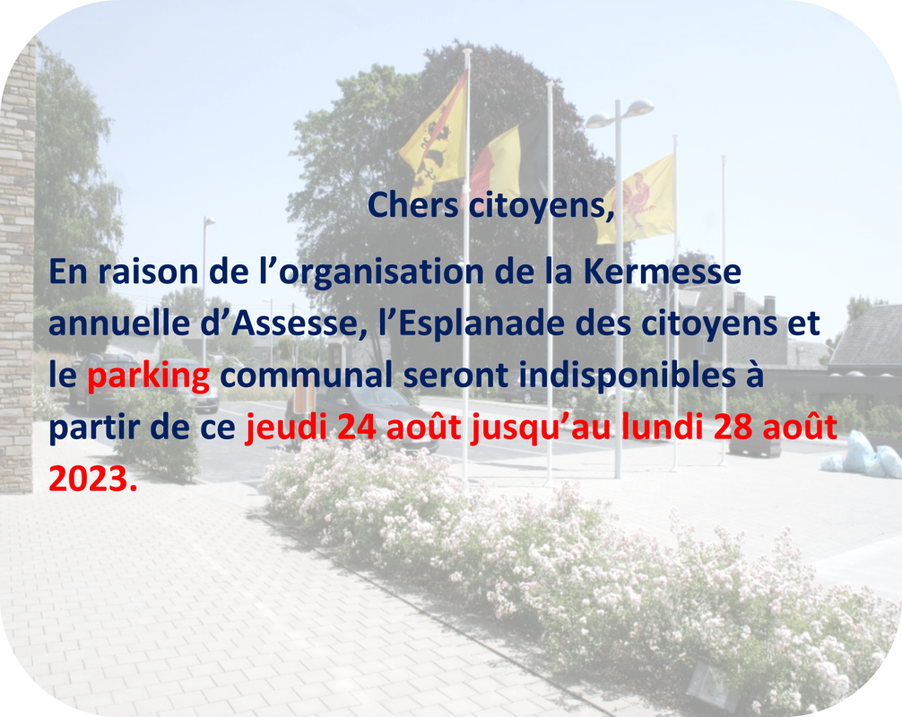 KermesseAsesse2023 parkingfermé