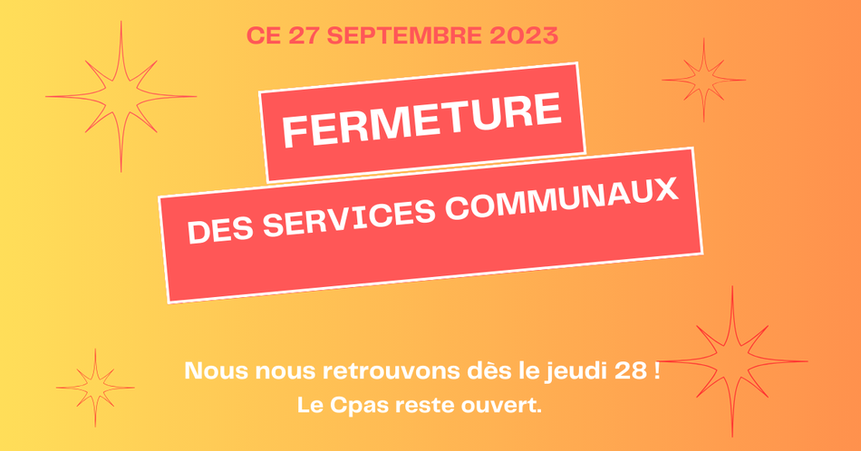 Publication Facebook Fermeture exceptionnelle entreprise minimaliste