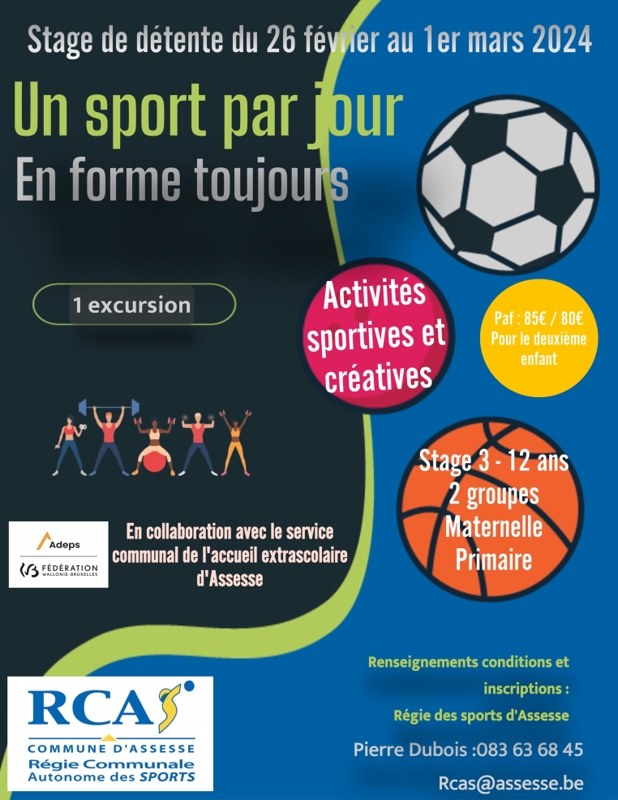Affiche régie détente