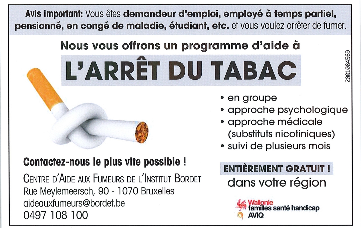 arrêt du tabac