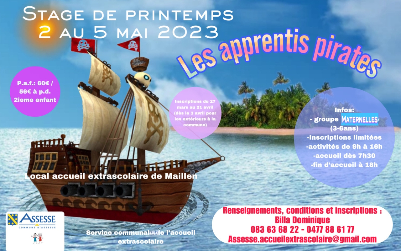 affiche maternelle