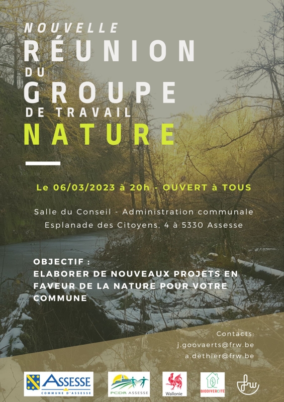 Assesse Réunion du GT nature et biodiversité (1)