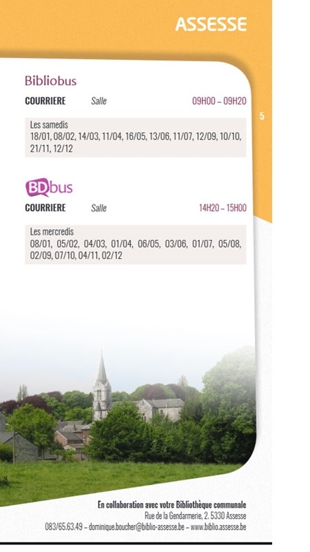 horaires BDBUS 2020