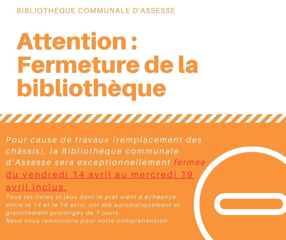 Travaux à la bibliothèque