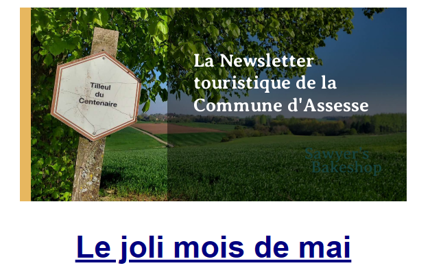 newsletter mai 24