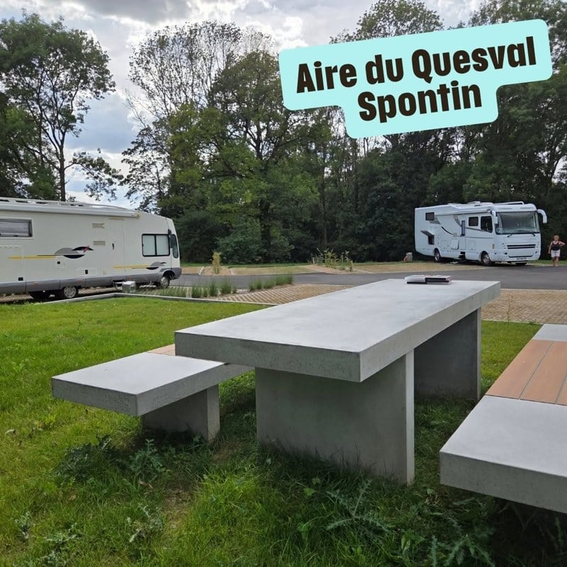 aire du quesval spontin