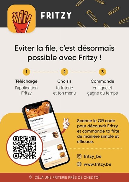 commande chez le jour des frites